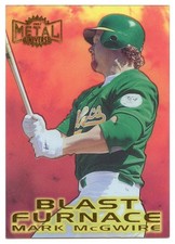 1997 Metal Universe Blast Furnace #8 Mark McGwire picture