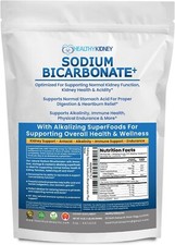 Organic Use Sodium Bicarbonate Alkaline Supplement Kidneys Stomach Powder 1LB picture