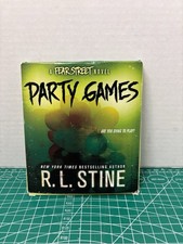 Party Games : A Fear Street Novel Audiobook R. L. Stine CD picture