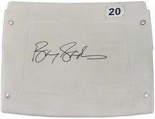Barry Sanders Signed Detroit Silverdome White #20 Stadium Seatback -SCHWARTZ COA picture