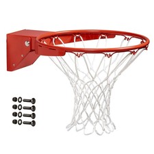 Pro-Style Breakaway Basketball Rim with All-Weather Net & Durable Coating picture