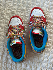 Nike Dunk Low LeBron James x Fruity Pebbles Habanero Red DH8009-600 picture