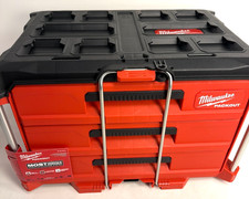 [NEW] (48-22-8443) Milwaukee PACKOUT 3-Drawer Tool Box picture