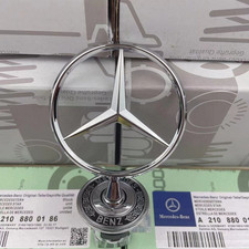 🎁Fit For Mercedes-benz Front Hood Star Emblem W203 W208 W210 W211 W220 Badge US picture