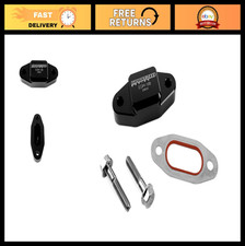 LS Engine Oil Cooler Bypass Cover for Gen III & IV - No Sensor Ports, Enhanced P picture