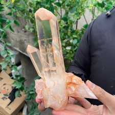 1.7lb Natural Clear White Quartz Crystal Cluster Rough Healing Specimen picture
