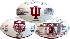 Indiana Hoosiers 2025 Undefeated Champions Full Size Football Limited Edition picture