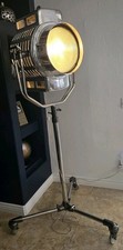 RH Restoration Hardware Nautical Marine Directors Floor Lamp Spotlight RARE  picture
