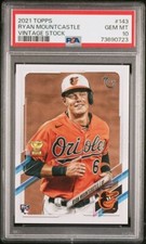 2021 Topps Ryan Mountcastle Vintage Stock SSP RC #d /99 PSA 10 GEM MINT Orioles picture
