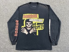 The Misfits Horror Business Long Sleeve T-Shirt Mens Size M Horror Punk Danzig picture