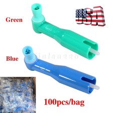 100-1000 pcs Dental Disposable Prophy Angles Soft or Firm 90° -Latex Free picture