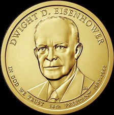 2015 P Dwight Eisenhower Imperfect Uncirculated Presidential $ (DISCOUNTED) picture
