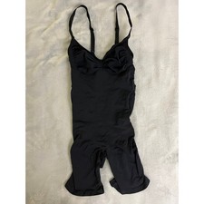 Skims XL Seamless Sculpt Mid Thigh Shorts Onyx Bodysuit BBL Butt Lifting NWOT picture