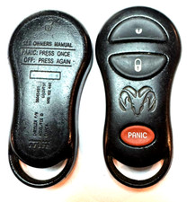 1999-2001 Dodge RAM Key Fob Truck Entry Remote GQ43VT9T OEM RAM Logo 56045497 picture