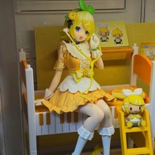 15CM Kagamine Rin Hatsune Miku Citrus PVC Anime Action Figure New Collection picture