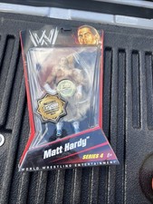 WWE Mattel Basic Series 4 Matt Hardy 1000 Belt Limited Edition 6” Action c2010 picture