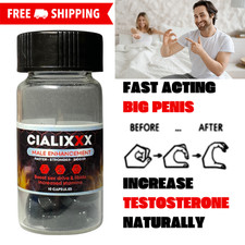 NEW 72 Hour Natural Peak Male Enhancement Supplement 10 Pills LONGER & STRONGER picture