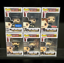 Funko Pop Movies Tombstone Set of 6 Vinyl Figures Doc Holliday & Earps picture