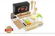 Set De 27 Pcs Para Hacer Sushi, Kit Multifuncional Con Moldes Para Arroz NEW US. picture