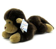 Vintage Aurora FLOPSIES Plush Monkey Beanbag Collection 14” Original Tags picture