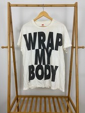 VTG 1991 Johnny Gill Wrap My Body Big Print Album Promo Tour T-Shirt 2XL USA picture