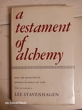 TESTAMENT OF ALCHEMY - Lee Stavenhagen 1974 Occult Arabian Alchemist VERY RARE picture