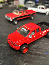 ERTL 1:64 Dodge Ram 2500 Diecast Pickup Truck Model Red Custom Build picture