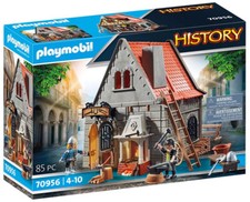 Playmobil History Set 70956 Medieval Blacksmith's Forge NEW Boxed picture