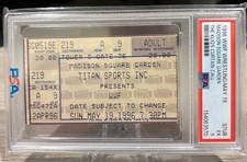 Kliq Curtain Call Madison Square Garden Ticket Stub WWF WWE PSA 5 May 19, 1996 picture