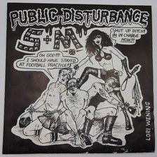 PUBLIC DISTURBANCE Original S & M 3 Song EP 011 ON MUTHA RECORDS Vinyl is Mint picture