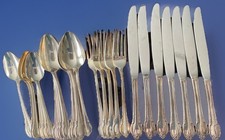 Vtg 1847 Rogers Bros IS ‘Remembrance’ Pattern 1948 Silverplate Flatware 20 Pcs picture
