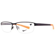 Nike Demo Rectangular Men's Eyeglasses NIKE 8098N 007 56 NIKE 8098N 007 56 picture