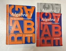 Saxon Algebra 1 (3rd Edition) SET Textbook, Answer Key  & Test Forms, Very Good picture