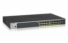 ~NIB~ Netgear GS728TPP-300NAS V3 24 PORT GIGABIT POE MNGD W. 4 SFP PORTS picture