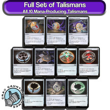 Talismans MTG Mana Rocks Full Set All 10 Magic The Gather Commander Staples EDH picture