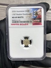 2026 Ascension G50C Gold 1787 Brasher Doubloon Variety MS 69 Matte picture