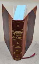 Correspondance De Monsieur Le Marquis De Montalembert, E?Tant Em [Leather Bound] picture