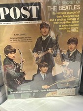 Vintage Saturday Evening Post Magazine March 21, 1964 - The Beatles Exclusive picture