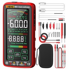 ANENG 683 Digital Multimeter Rechargeable, Touch Screen & Electrical NCV -USA picture