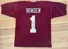 Bobby Bowden Signed FSU Florida State Custom Jersey Beckett Witnessed picture