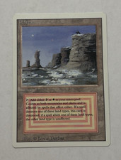 1994 MTG Magic The Gathering Revised Edition Plateau LP picture