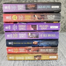 Hannah Howell Highland Conqueror Wolf Knight Lover Wicked Beast 7 Book Lot picture