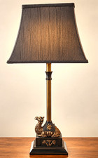 Vintage Camel cigarette memorabilia table lamp NEW unused Joe picture
