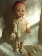 Antique Depression Era Effanbee Composition Patsy Doll 16
