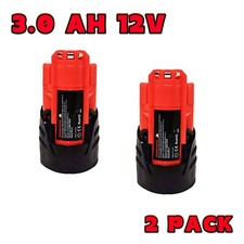 2 PC M12 12V 3.0AH Battery Replacement M12 FOR Power Tools picture