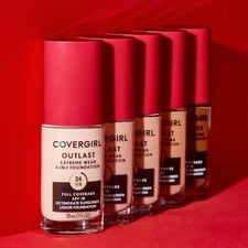 BUY 3 GET 1 FREE (ADD 4) COVERGIRL Outlast Extreme Wear 3-in-1 Foundation picture