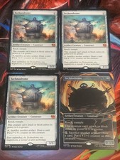 MTG Teenage Mutant Ninja Turtles TECHNODROME x4 3(Reg), 1(Borderless Foil) NM/M picture