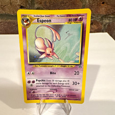 Espeon 1/75 Neo Discovery Holo Rare Holo Pokemon TCG English Unlimited picture