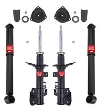 KYB 4 EXCEL-G GAS SHOCKS MOUNTS & BOOTS FITS 00-03 QX4 01-04 PATHFINDER 4WD picture