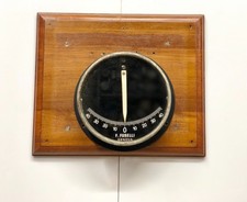 Maritime Old Antique Instrument from Genova Original F. Fuselli Ship Clinometer picture